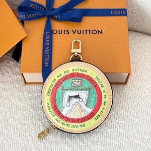 ✨NEW✨Louis Vuitton 2025 “Grace Coddington” Cartogram  Slippy Coin Purse
